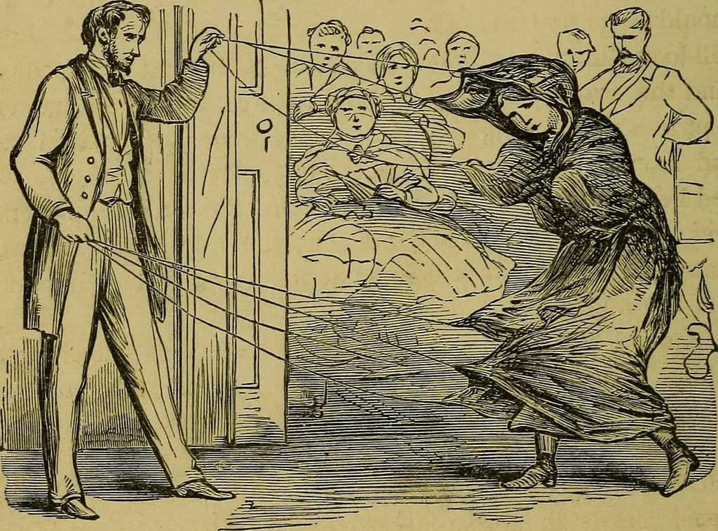 An illustration from What shall we do to-night? or, Social amusements for evening parties. Furnishing complete and varied programmes for twenty-six entertainments, 1873, leaf 303