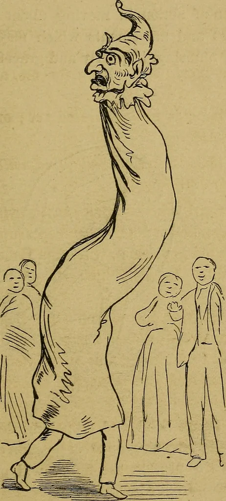 An illustration from What shall we do to-night? or, Social amusements for evening parties. Furnishing complete and varied programmes for twenty-six entertainments, 1873, leaf 38