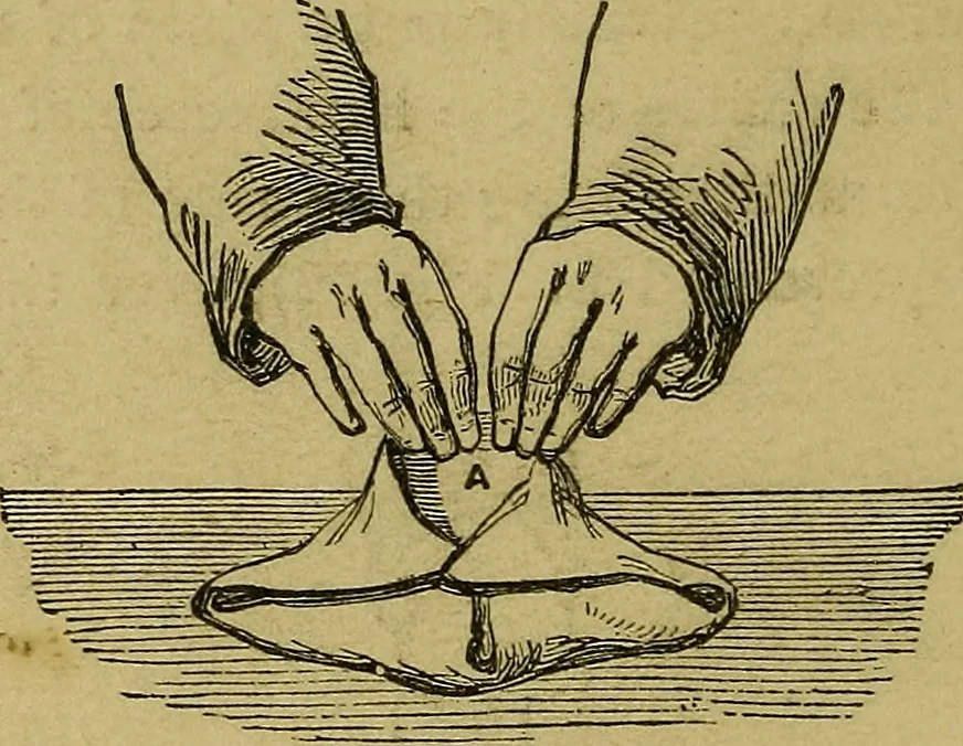 An illustration from What shall we do to-night? or, Social amusements for evening parties. Furnishing complete and varied programmes for twenty-six entertainments, 1873, leaf 49