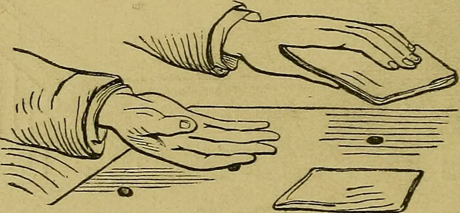 An illustration from What shall we do to-night? or, Social amusements for evening parties. Furnishing complete and varied programmes for twenty-six entertainments, 1873, leaf 57
