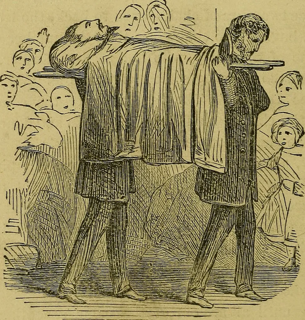 An illustration from What shall we do to-night? or, Social amusements for evening parties. Furnishing complete and varied programmes for twenty-six entertainments, 1873, leaf 79