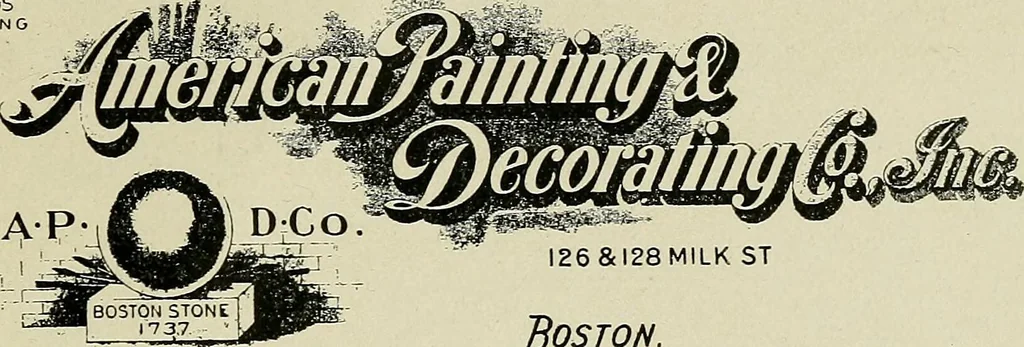 An illustration from What they say about Sanitas modern wall covering, 1919, leaf 12
