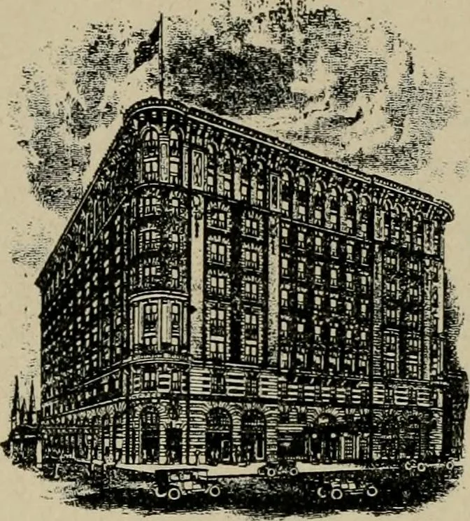 An illustration from What they say about Sanitas modern wall covering, 1919, leaf 31