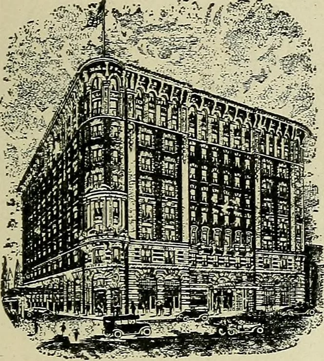 An illustration from What they say about Sanitas modern wall covering, 1919, leaf 32
