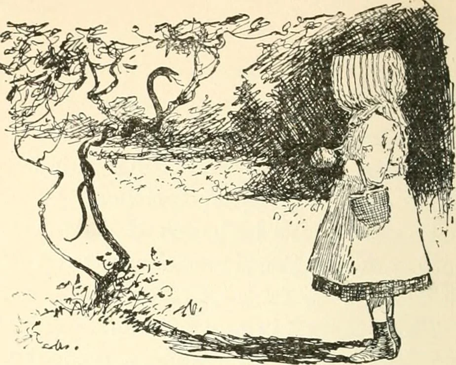 An illustration from What they say in New England; a book of signs, sayings, and superstitions, 1896, leaf 103