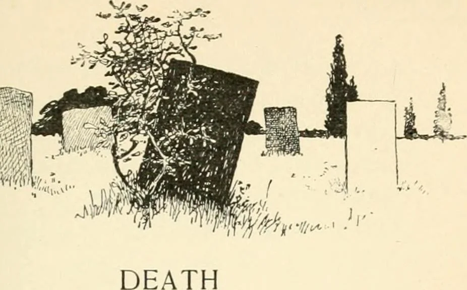 An illustration from What they say in New England; a book of signs, sayings, and superstitions, 1896, leaf 118