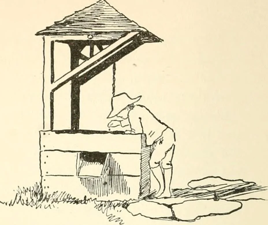 An illustration from What they say in New England; a book of signs, sayings, and superstitions, 1896, leaf 123