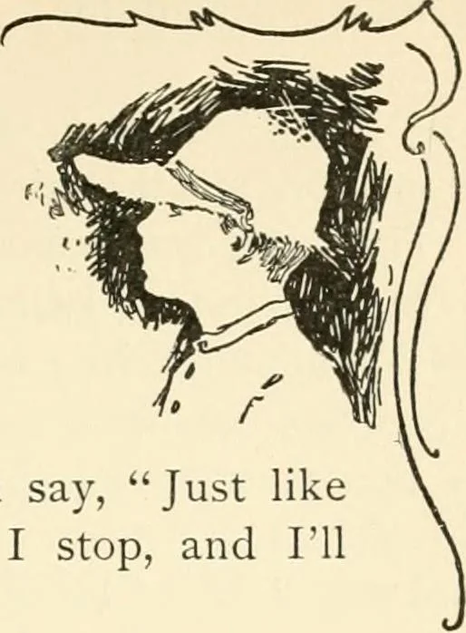 An illustration from What they say in New England; a book of signs, sayings, and superstitions, 1896, leaf 174