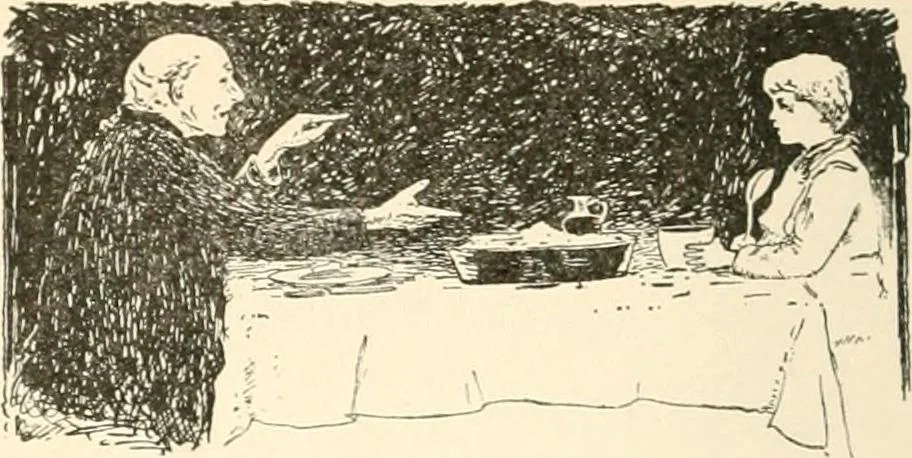 An illustration from What they say in New England; a book of signs, sayings, and superstitions, 1896, leaf 205
