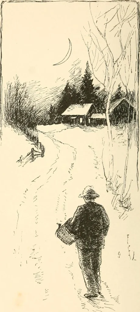 An illustration from What they say in New England; a book of signs, sayings, and superstitions, 1896, leaf 9