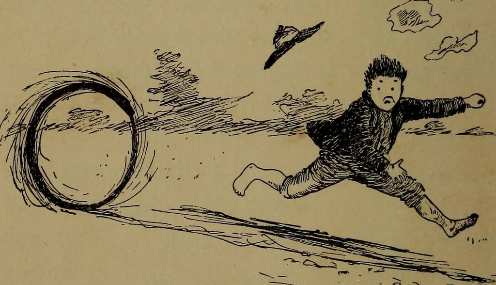 An illustration from What they say in New England; a book of signs, sayings, and superstitions, 1896, leaf 107