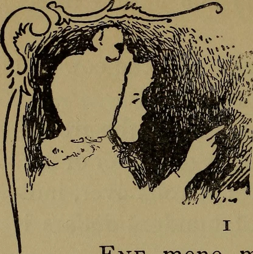 An illustration from What they say in New England; a book of signs, sayings, and superstitions, 1896, leaf 165