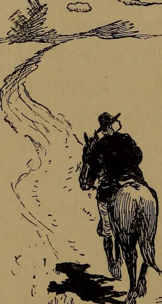An illustration from What they say in New England; a book of signs, sayings, and superstitions, 1896, leaf 241