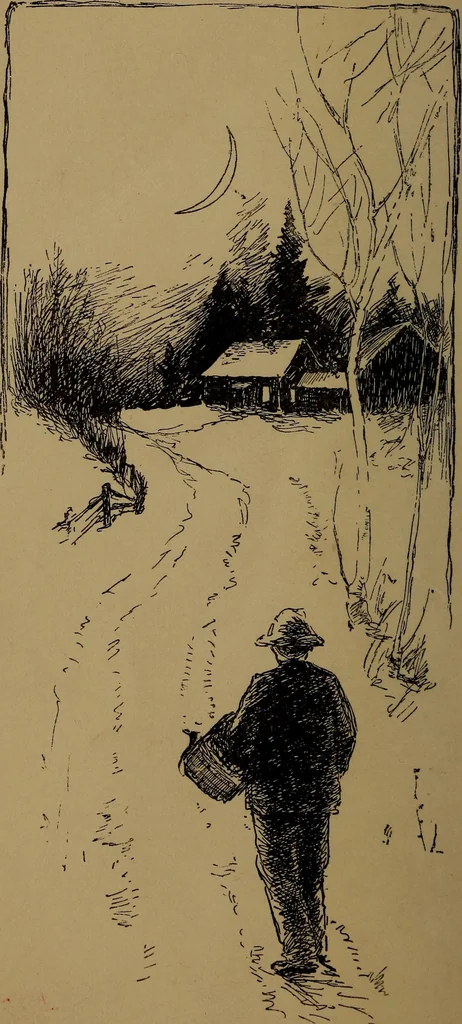 An illustration from What they say in New England; a book of signs, sayings, and superstitions, 1896, leaf 7