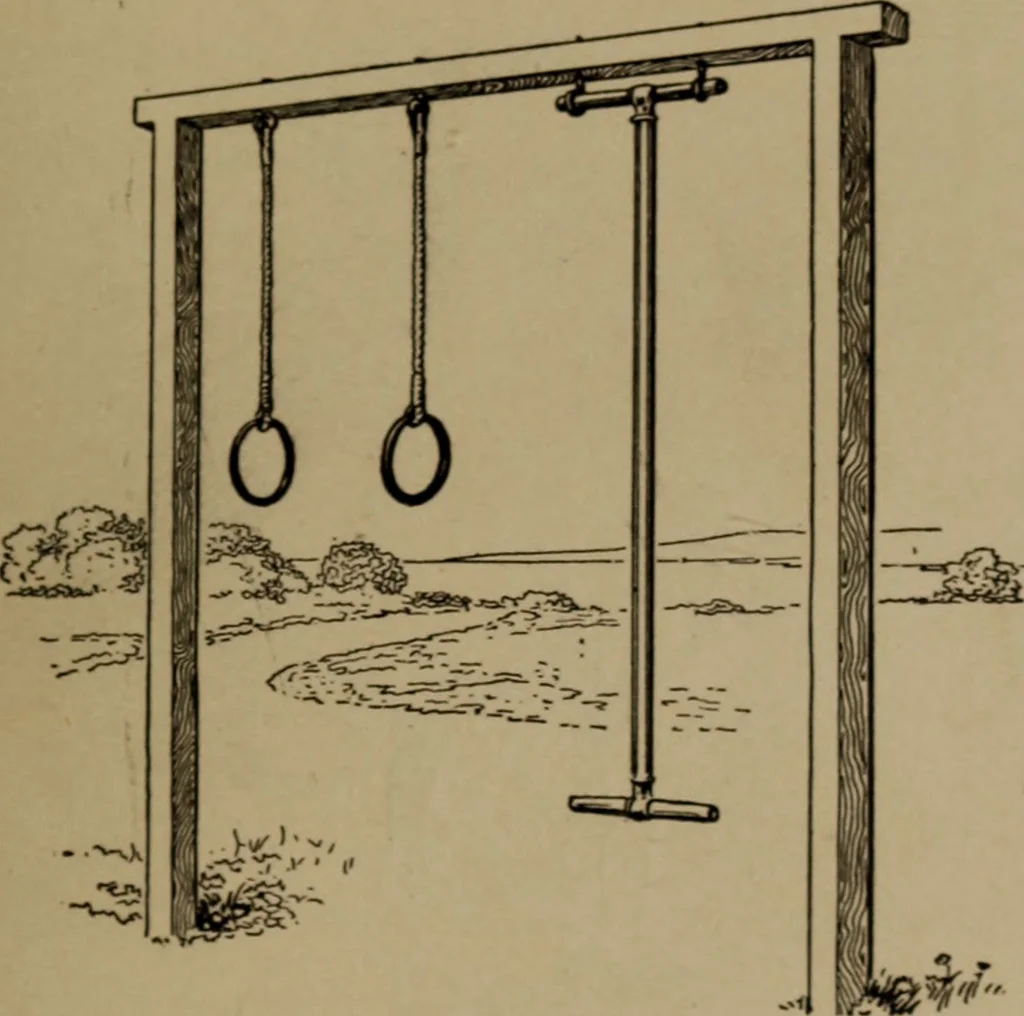 An illustration from What to do at recess, 1910, leaf 30