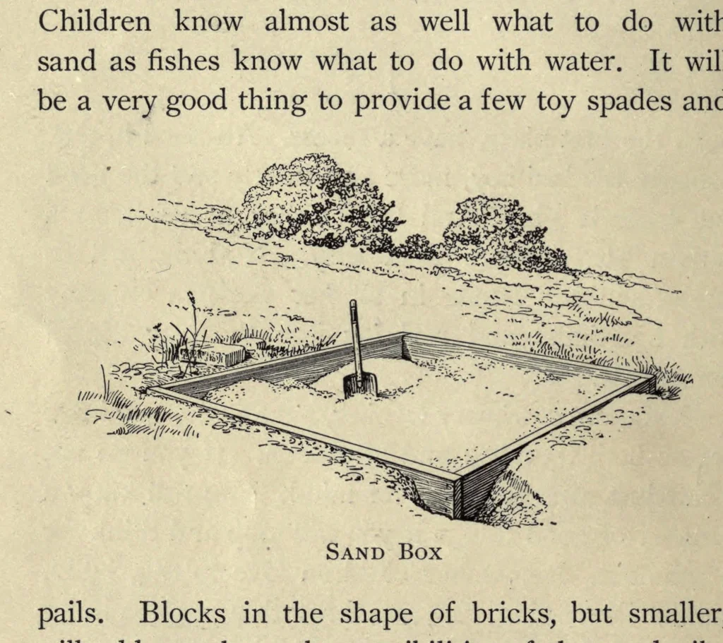 An illustration from What to do at recess, 1910, leaf 16