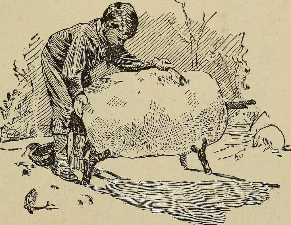 An illustration from What to do and how to do it; the American boys handy book, 1920, leaf 300
