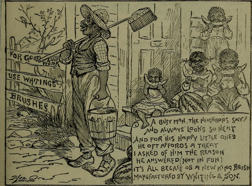 An illustration from What to do and how to do it. For those who paint, varnish, or kalsomine, 1883, leaf 20