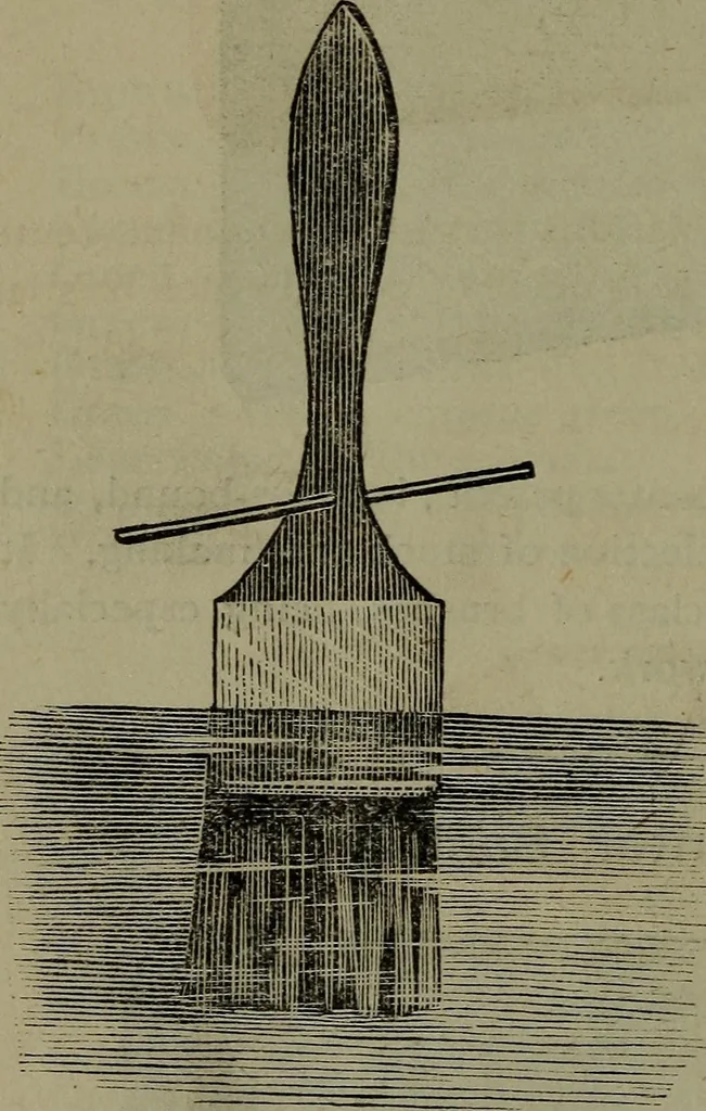 An illustration from What to do and how to do it. For those who paint, varnish, or kalsomine, 1883, leaf 23
