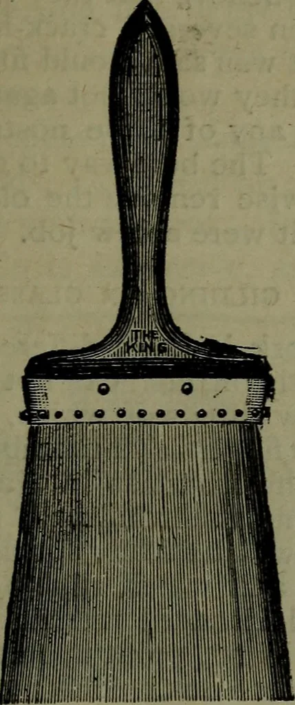 An illustration from What to do and how to do it. For those who paint, varnish, or kalsomine, 1883, leaf 28