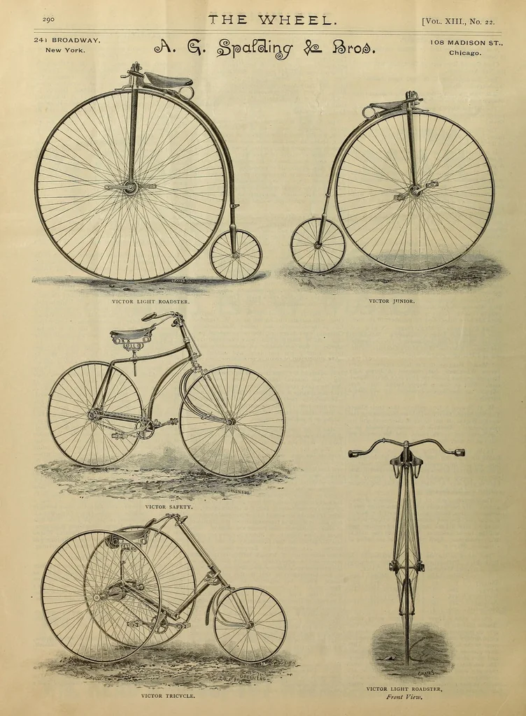 An illustration from The wheel, 1880, leaf 294