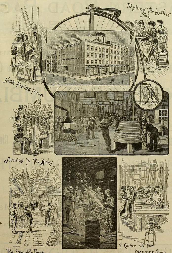 An illustration from The wheel, 1880, leaf 83