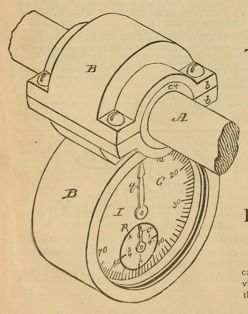 An illustration from The wheel, 1880, leaf 98