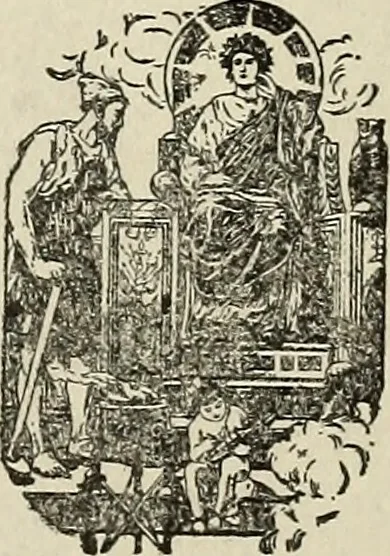 An illustration from The wheel, 1880, leaf 1