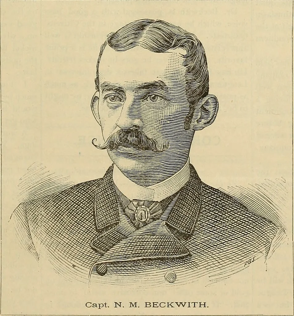 An illustration from The wheel, 1880, leaf 100