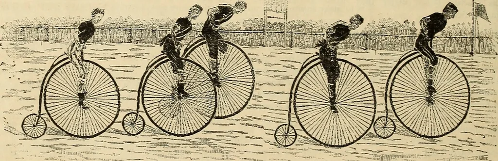 An illustration from The wheel, 1880, leaf 121