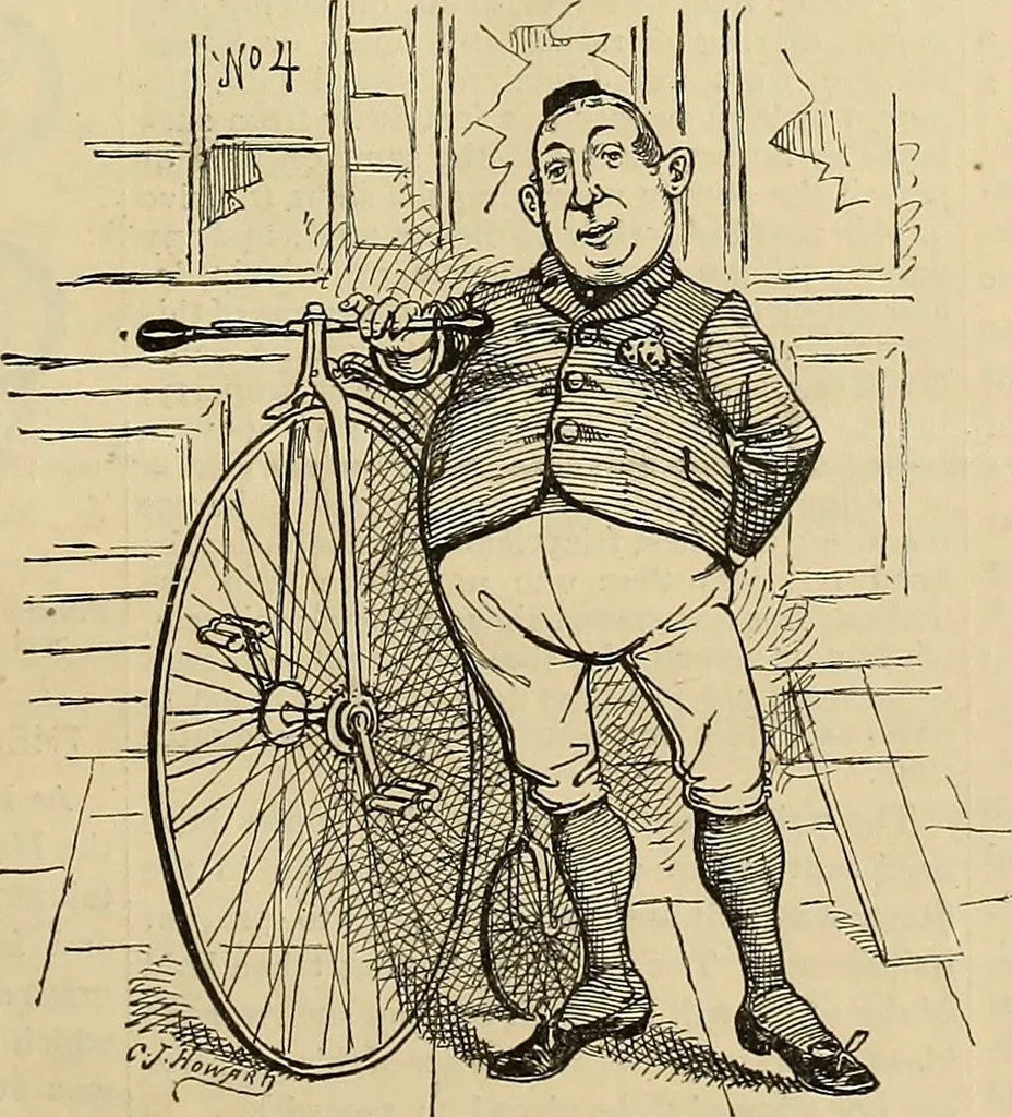 An illustration from The wheel, 1880, leaf 124