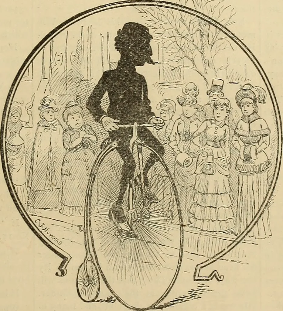 An illustration from The wheel, 1880, leaf 140