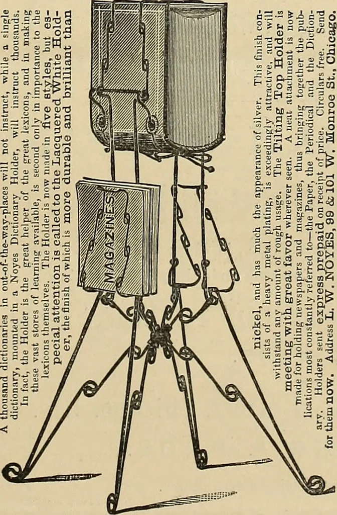 An illustration from The wheel, 1880, leaf 18