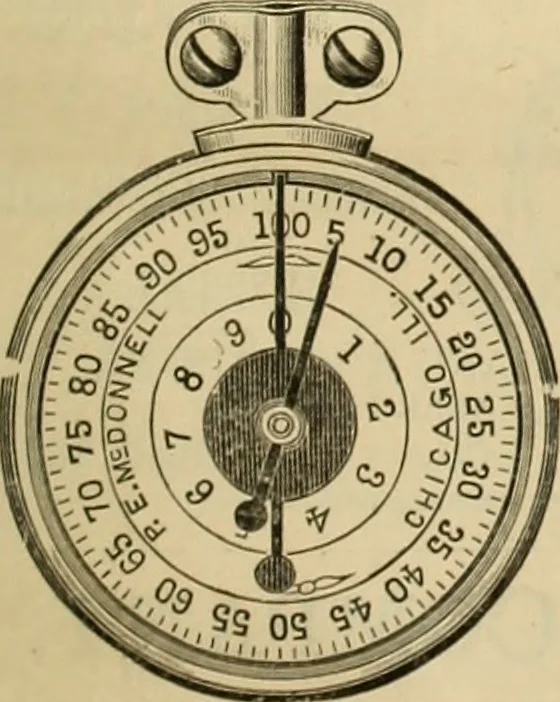 An illustration from The wheel, 1880, leaf 188