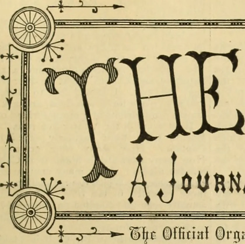 An illustration from The wheel, 1880, leaf 190