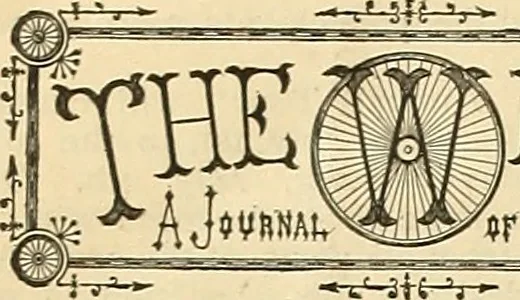 An illustration from The wheel, 1880, leaf 201