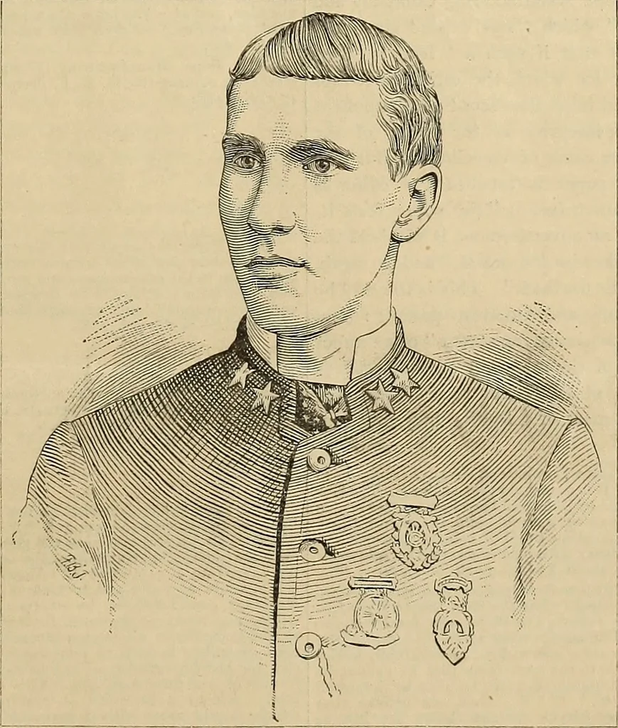 An illustration from The wheel, 1880, leaf 68
