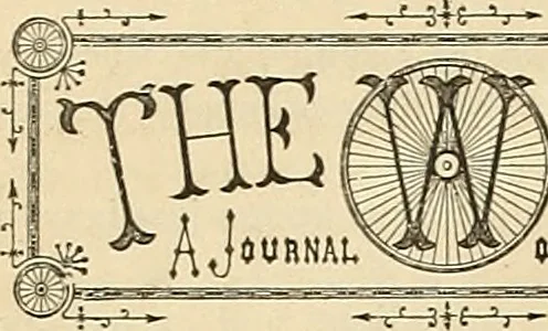 An illustration from The wheel, 1880, leaf 71