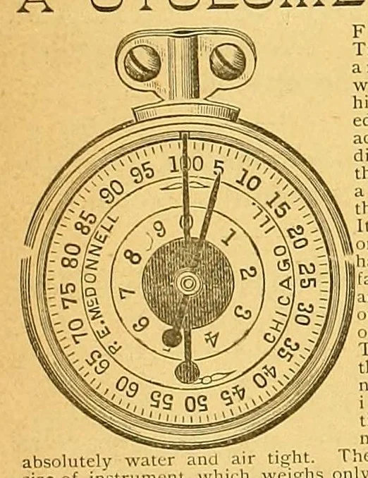 An illustration from The wheel, 1880, leaf 106