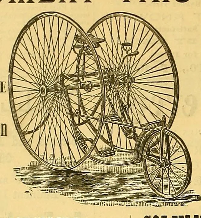 An illustration from The wheel, 1880, leaf 36