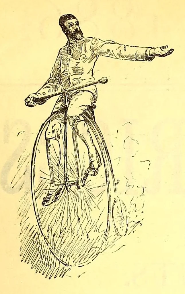 An illustration from The wheel, 1880, leaf 299