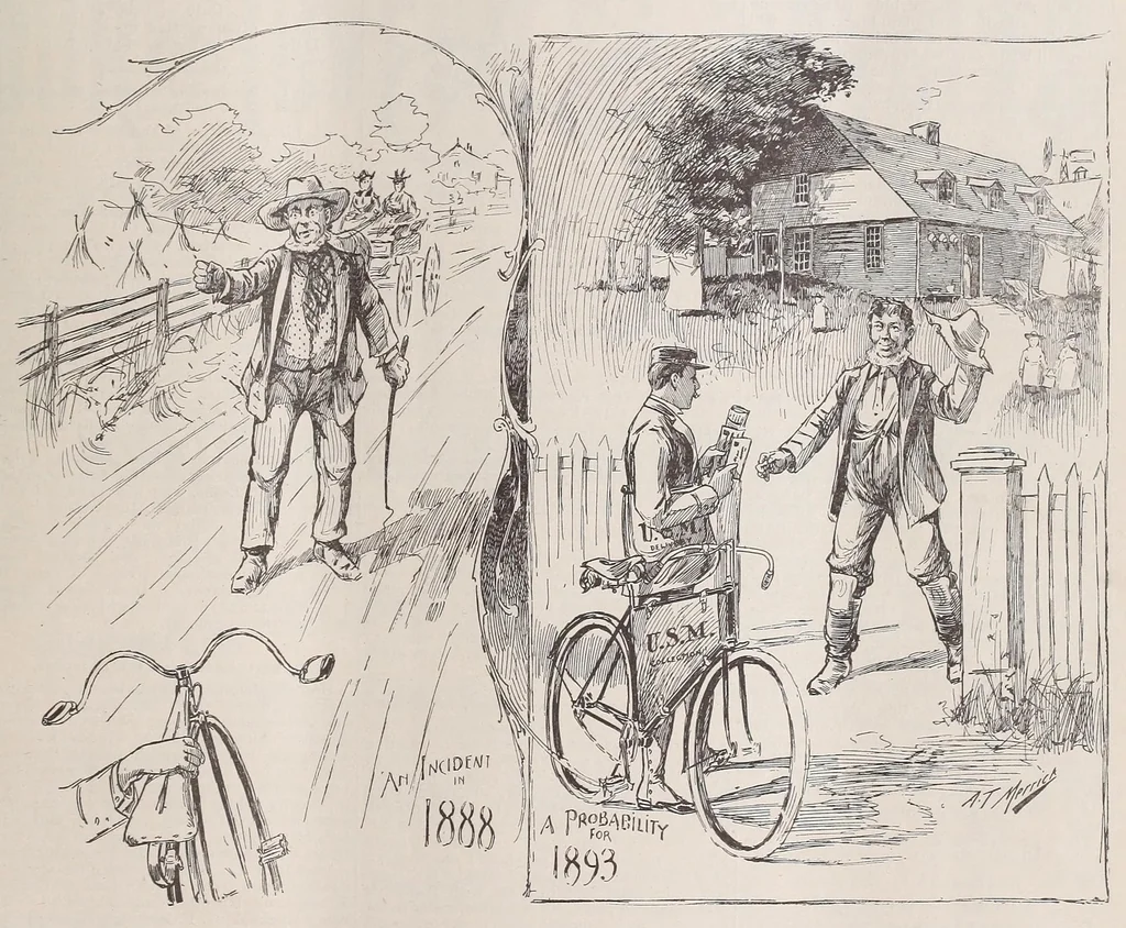 An illustration from The Wheel and cycling trade review, 1888, leaf 419