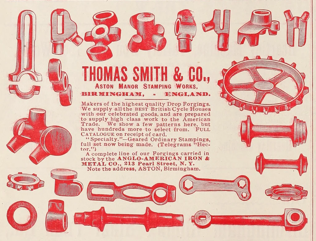 An illustration from The Wheel and cycling trade review, 1888, leaf 552