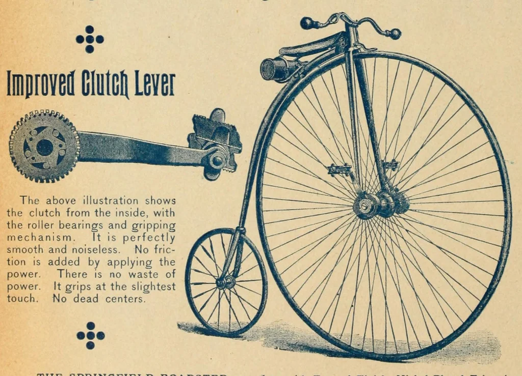 An illustration from The Wheelmen's gazette, 1886, leaf 374