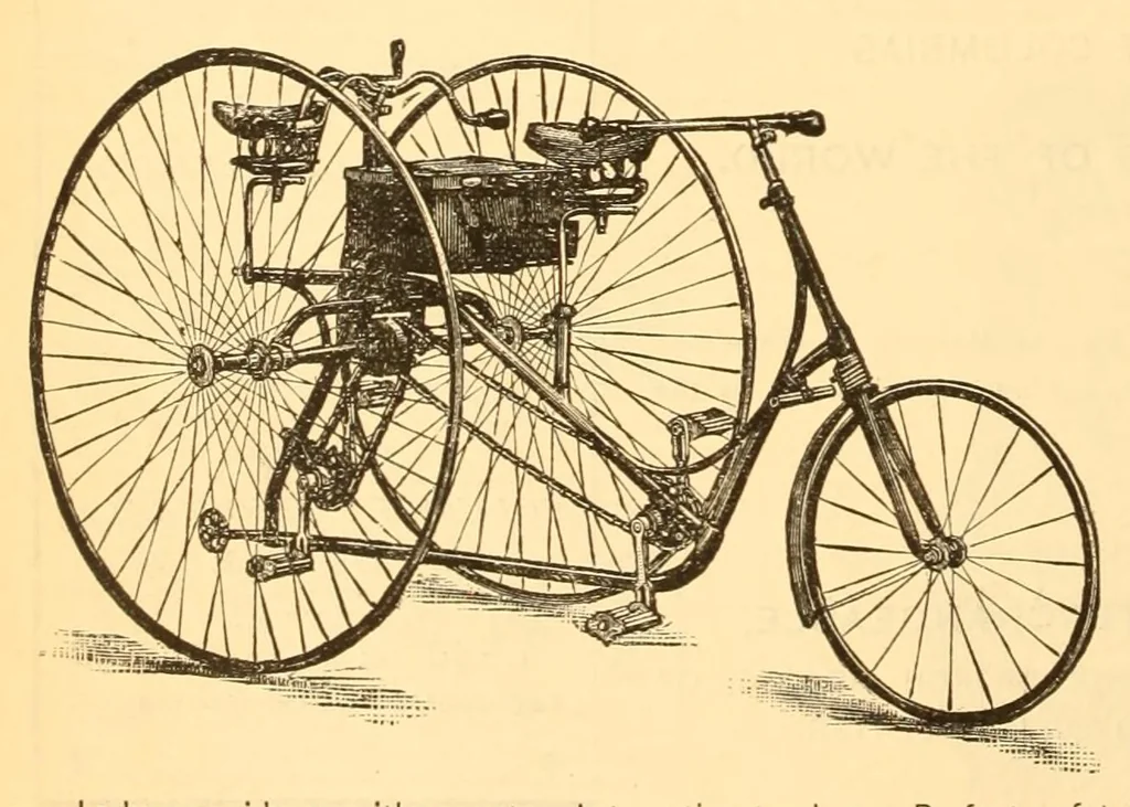 An illustration from The Wheelmen's gazette, 1886, leaf 68