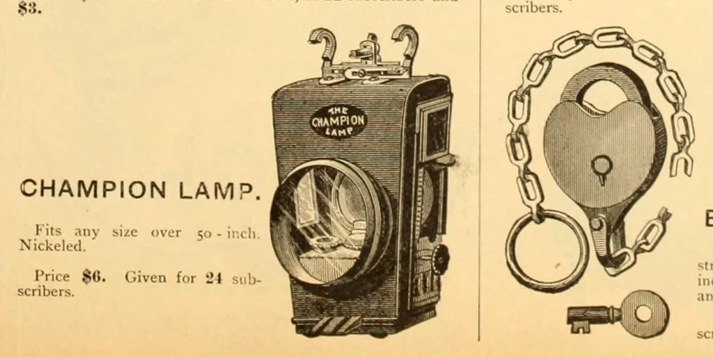An illustration from The Wheelmen's gazette, 1886, leaf 271