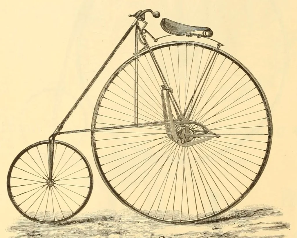 An illustration from The Wheelmen's gazette, 1886, leaf 50