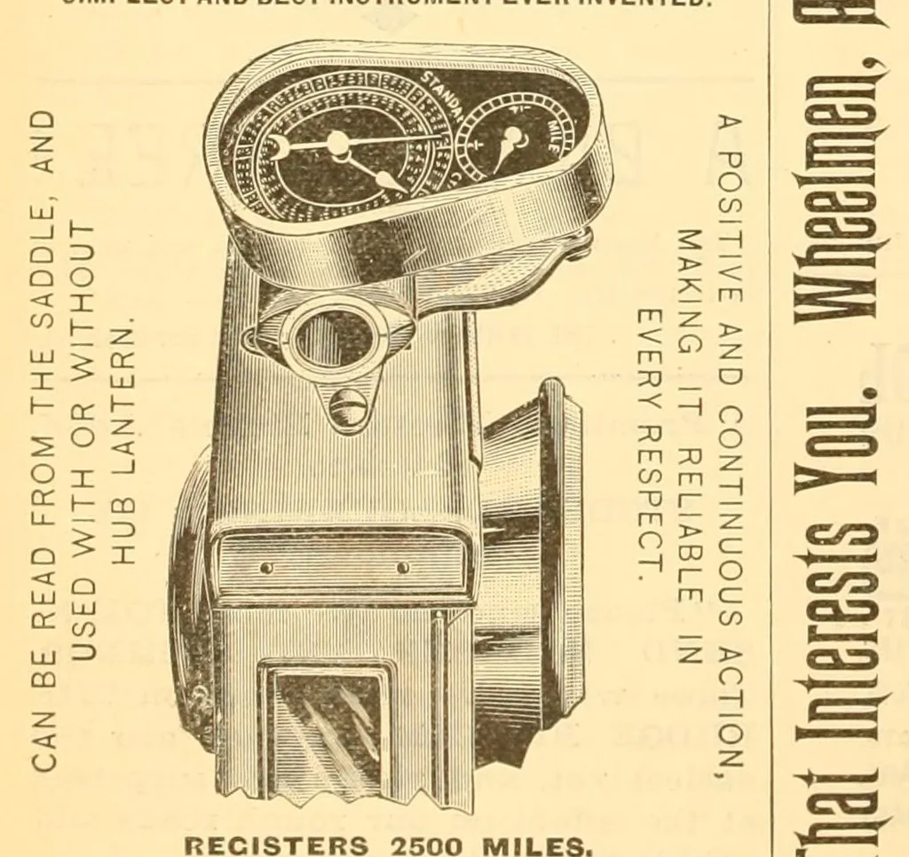 An illustration from The Wheelmen's gazette, 1886, leaf 74