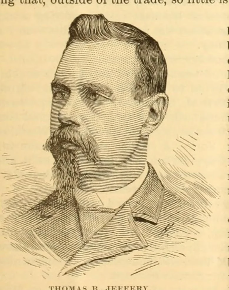 An illustration from The Wheelmen's gazette, 1886, leaf 169