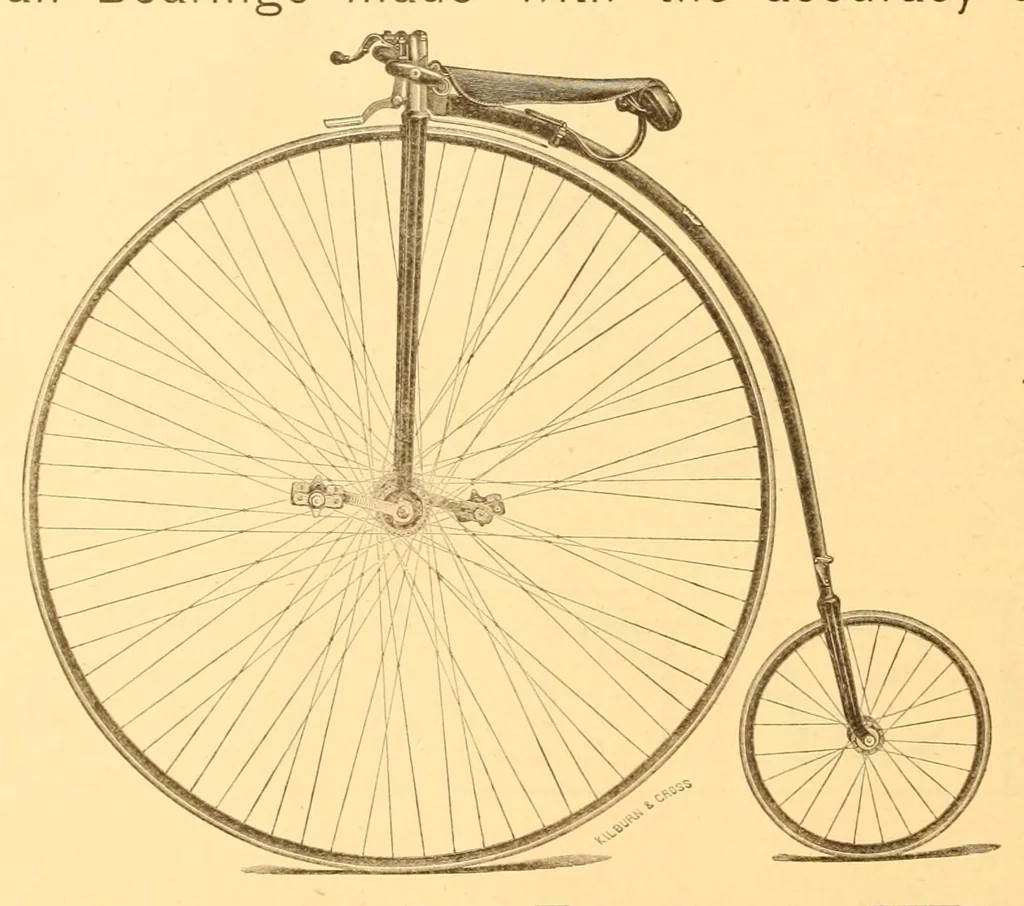 An illustration from The Wheelmen's gazette, 1886, leaf 268